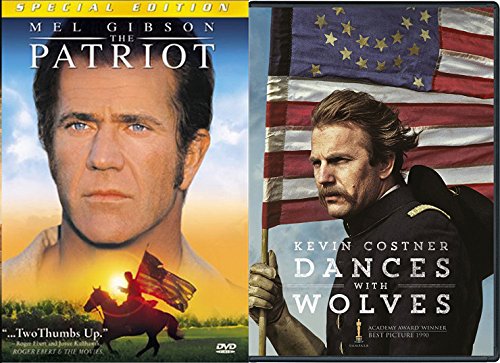 Dances With Wolves (25th Anniversary Edition) + The Patriot Special DVD 2 Pack Epic Movie Action Set von MGM (Video & DVD)