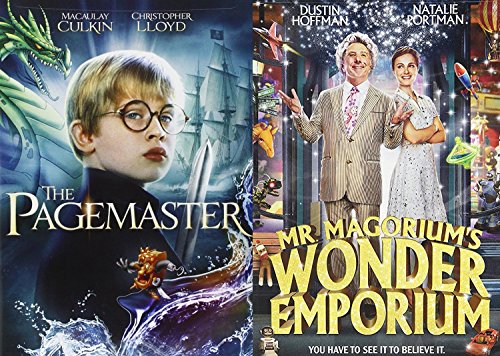 Magical Pagemaster + Mr. Magorium's Wonder Emporium Magical DVD Set Classic Family Fantasy Movie Bundle Double Feature von Costand