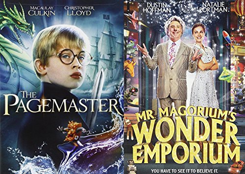 Magical Pagemaster + Mr. Magorium's Wonder Emporium Magical DVD Set Classic Family Fantasy Movie Bundle Double Feature von MGM (Video & DVD)