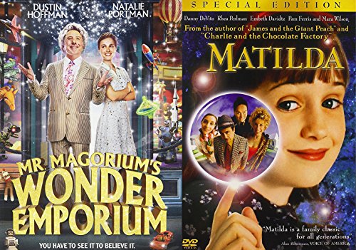 Matilda + Mr. Magorium's Wonder Emporium Magical DVD Set Classic Family Fantasy Movie Bundle Double Feature von MGM (Video & DVD)