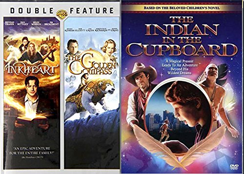 The Indian in The Cupboard & The Golden Compass + Inkheart DVD Set Classic Family Fantasy Movie Bundle 3 Film Feature von MGM (Video & DVD)