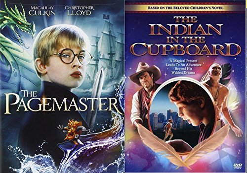 The Pagemaster & Indian in the Cupboard DVD Set Classic Family Fantasy Movie Bundle Double Feature von MGM (Video & DVD)