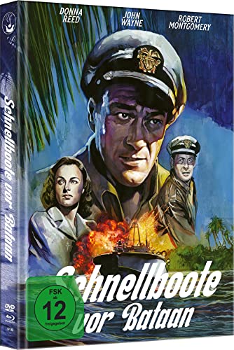 Schnellboote vor Bataan - Extended Edition (Limited Mediabook mit Blu-ray+DVD+Booklet, in HD neu abgetastet) von MGM / Hansesound (Soulfood)