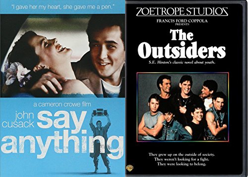 Say Anything & The Outsiders DVD 80's Teen Movie Bundle Double Feature Set von MGM Home
