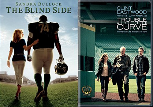 True Story The Blindside DVD Football Movie + Trouble With the Curve Clint Eastwood Baseball Double Feature Sports Set von MGM Home