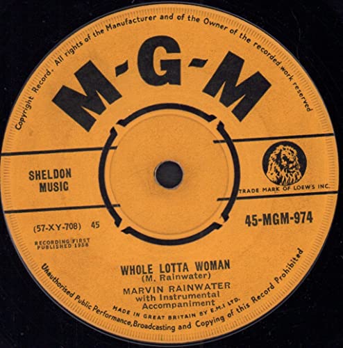 Whole Lotta Woman / It's All In The Game [Vinyl Single 7''] von MGM Records