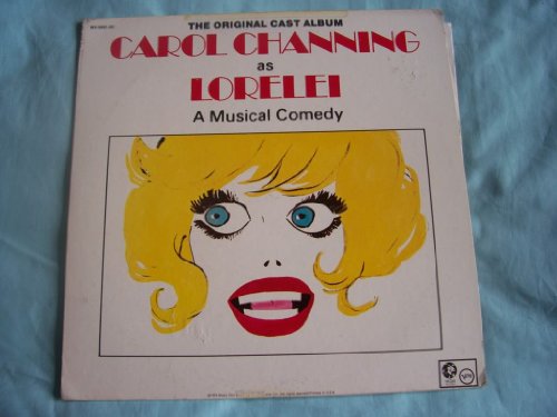 CAROL CHANNING Lorelei Original Cast LP USA 1973 von MGM