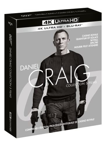 James bond 007 / daniel craig - 5 films 4k ultra hd [Blu-ray] [FR Import] von MGM