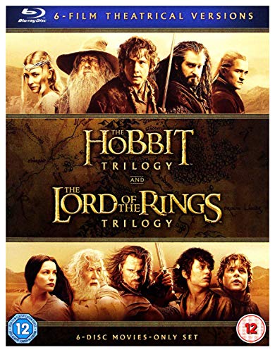 Middle Earth - Six Film Theatrical Version [Blu-ray] [2016] UK-Import, Sprache-Englisch von MGM