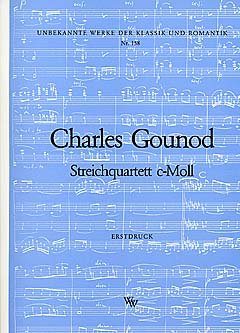 QUARTETT C-MOLL - arrangiert für Streichquartett [Noten / Sheetmusic] Komponist: GOUNOD CHARLES von MGS Loib GmbH