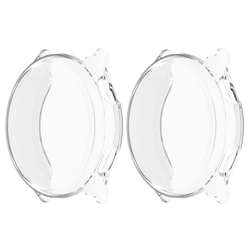 MGUEIAO [2 Stück kompatibel mit Garmin VivoActive 6 für Hülle,Stoßabsorbierende Dünn Designte Schutzhülle,Rundum Schutzhülle HD Ultradünne Schutz Case-Transparent MGUEIAO [2 Stück kompatibel mit Garmin VivoActive 6 für Hülle,Stoßabsorbierende Dünn Designte Schutzhülle,Rundum Schutzhülle HD Ultradünne Schutz Case-Transparent von MGUEIAO