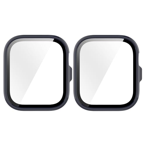 MGUEIAO [2 Stück kompatibel mit Huawei Watch Fit 4 Pro für Hülle,Hülle Mit Displayschutz,Hard PC Rundum Displayschutz Schutz Case für Huawei Watch Fit 4 Pro-Blau MGUEIAO [2 Stück kompatibel mit Huawei Watch Fit 4 Pro für Hülle,Hülle Mit Displayschutz,Hard PC Rundum Displayschutz Schutz Case für Huawei Watch Fit 4 Pro-Blau von MGUEIAO