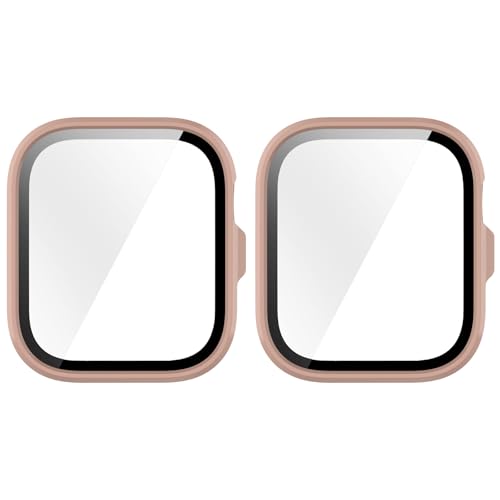 MGUEIAO [2 Stück kompatibel mit Huawei Watch Fit 4 für Hülle,Hülle Mit Displayschutz,Hard PC Rundum Displayschutz Schutz Case für Huawei Watch Fit 4-Rosa MGUEIAO [2 Stück kompatibel mit Huawei Watch Fit 4 für Hülle,Hülle Mit Displayschutz,Hard PC Rundum Displayschutz Schutz Case für Huawei Watch Fit 4-Rosa von MGUEIAO