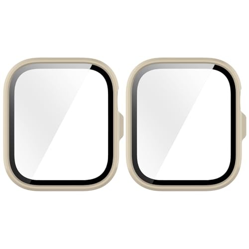 MGUEIAO [2 Stück kompatibel mit Huawei Watch Fit 4 für Hülle,Hülle Mit Displayschutz,Hard PC Rundum Displayschutz Schutz Case für Huawei Watch Fit 4-Weiß MGUEIAO [2 Stück kompatibel mit Huawei Watch Fit 4 für Hülle,Hülle Mit Displayschutz,Hard PC Rundum Displayschutz Schutz Case für Huawei Watch Fit 4-Weiß von MGUEIAO