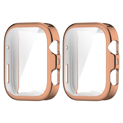 MGUEIAO [2 Stück kompatibel mit Huawei Watch Fit 4 für Hülle,Stoßabsorbierende Dünn Designte Schutzhülle,Rundum Schutzhülle HD Ultradünne Schutz Case-Roségold MGUEIAO [2 Stück kompatibel mit Huawei Watch Fit 4 für Hülle,Stoßabsorbierende Dünn Designte Schutzhülle,Rundum Schutzhülle HD Ultradünne Schutz Case-Roségold von MGUEIAO