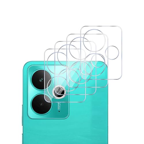 MGUEIAO [4 Stück Kamera Schutzfolie Linse kompatibel mit Realme 14T,Realme 14T Kamera Schutzfolie Linse,9H Härte,HD Kameraschutz[Anti-Kratzer]-Transparent von MGUEIAO
