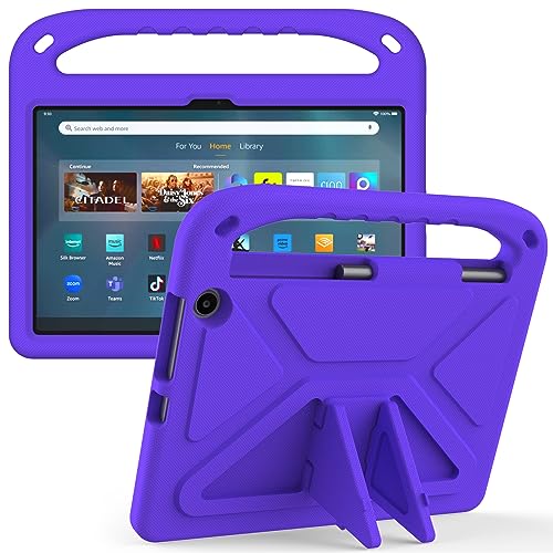 MGUEIAO Kompatibel mit Amazon Fire Max 11 für Hülle,Stoßfest Robust Kind Schutzhülle,Robuste Ganzkörper Schutzhülle für Amazon Fire Max 11-Lila MGUEIAO Kompatibel mit Amazon Fire Max 11 für Hülle,Stoßfest Robust Kind Schutzhülle,Robuste Ganzkörper Schutzhülle für Amazon Fire Max 11-Lila von MGUEIAO