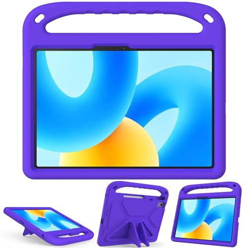 MGUEIAO Kompatibel mit Huawei MatePad(11.5 inch) für Hülle,Stoßfest Robust Kind Schutzhülle,Robuste Ganzkörper Schutzhülle für Huawei MatePad(11.5 inch)-Lila von MGUEIAO