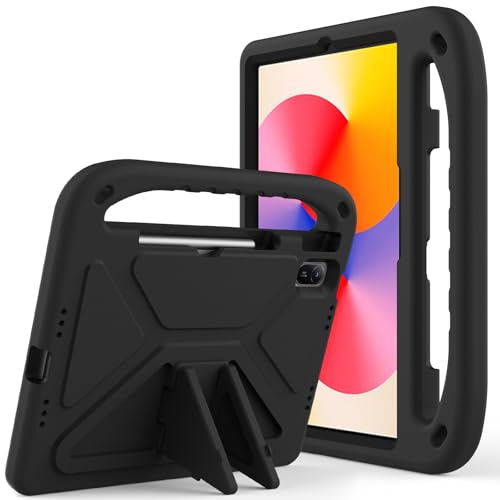 MGUEIAO Kompatibel mit Huawei MatePad SE (11 inch) für Hülle,Stoßfest Robust Kind Schutzhülle,Robuste Ganzkörper Schutzhülle für Huawei MatePad SE (11 inch)-Schwarz von MGUEIAO