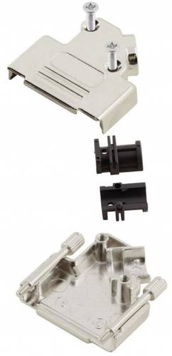 MH Connectors MHD45ZK-25-RA-K 6560-0106-13 D-SUB Gehäuse Polzahl (num): 25 Metall 45° Silber von MH CONNECTORS