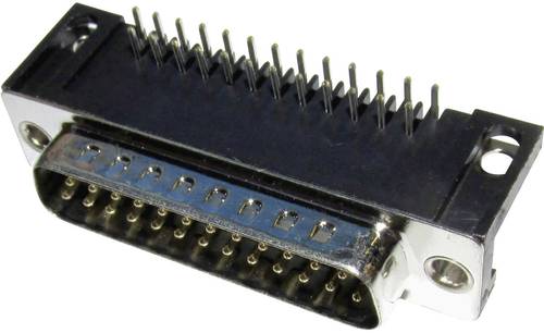 MH Connectors MHDD15-M-T-B-S-RBM 2103-2100-02 D-SUB Stiftleiste 90° Polzahl (num): 15 Löten von MH CONNECTORS