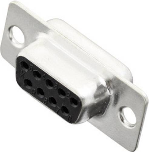 MH Connectors MHDM09-SS 2101-0200-11 D-SUB Buchsenleiste 180° Polzahl (num): 9 Lötkelch von MH CONNECTORS