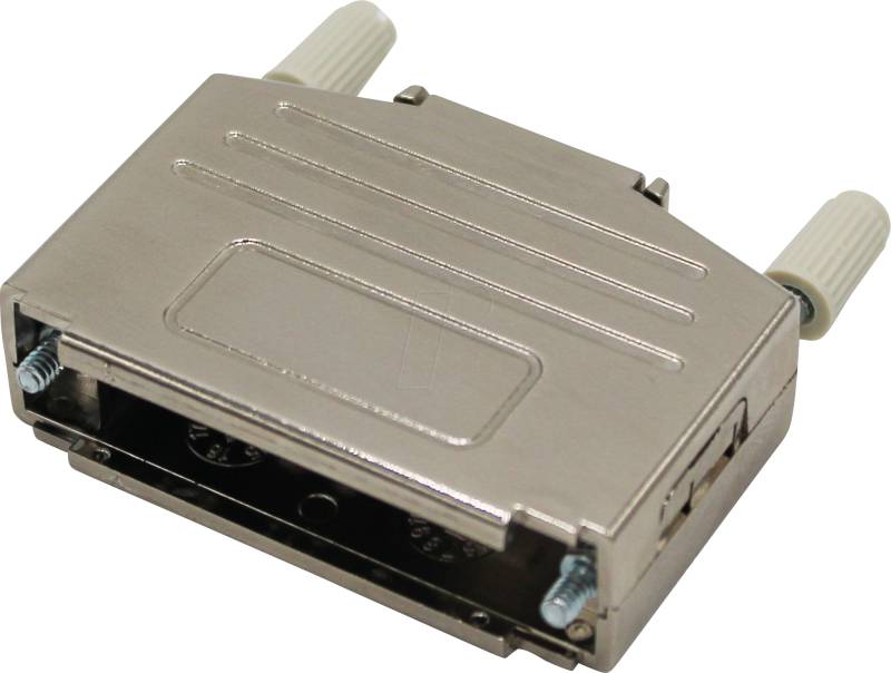 MHDPPK-M-15-K - D-Sub Kappe, 15-polig, gerade, silber von MH CONNECTORS