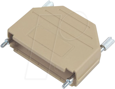 MHDPPK25-DE-K - D-Sub Kappe, 25-polig, gerade, grau von MH CONNECTORS