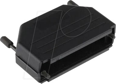 MHDPPK50-K - D-Sub Kappe, 50-polig, gerade, schwarz von MH CONNECTORS
