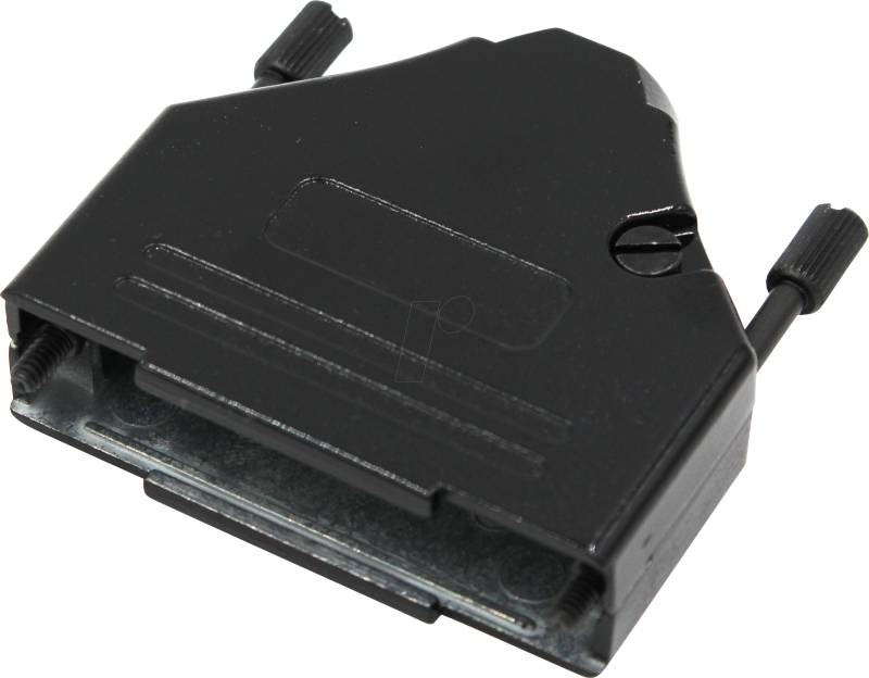 MHDTZK9-BK-K - D-Sub Kappe, 9-polig, gerade, schwarz von MH CONNECTORS