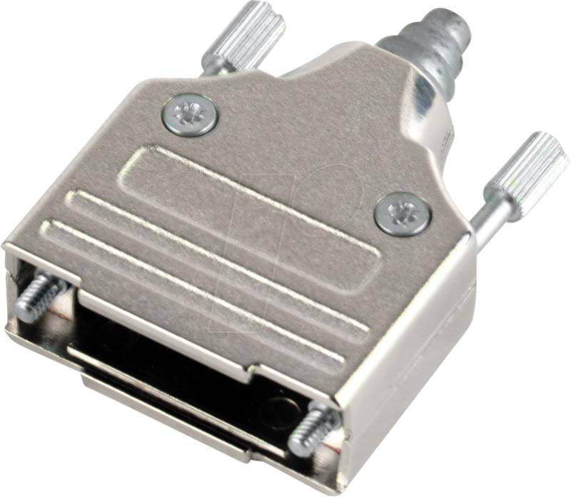 MHEE-37-K - D-Sub Kappe, 37-polig, gerade, silber von MH CONNECTORS