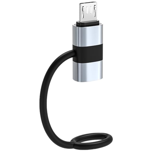 MHADBKH 480 Mbps Ladekonverter, tragbarer USB/USB 5-poliger Stecker auf USB-C-Buchse, Adapterkopf für Smartphones, Tablets, Laptops MHADBKH 480 Mbps Ladekonverter, tragbarer USB/USB 5-poliger Stecker auf USB-C-Buchse, Adapterkopf für Smartphones, Tablets, Laptops von MHADBKH