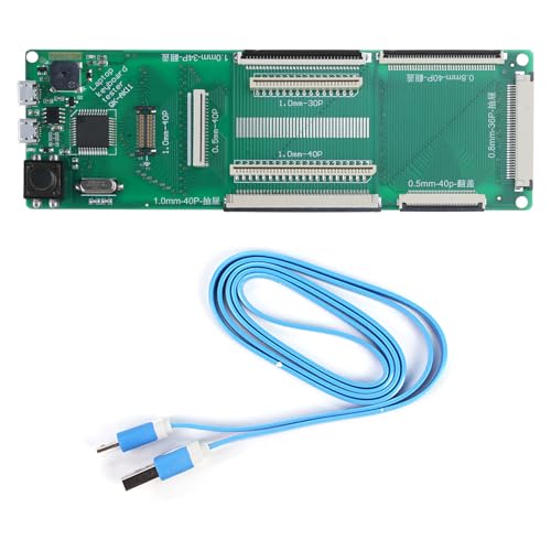 MHADBKH Tastatur Testplatertastertestmodul AK9 40Pin USB Schnittstellen Tastatur Testmodul Mit Kabel Laptop von MHADBKH