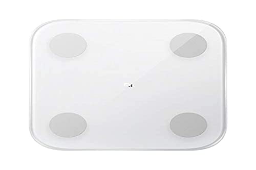 Xiaomi mi Body Composition Scale mit 2 G-Förmigen Sensoren, Hochpräzisem BIA-Chip, 13 Körperdaten, Balance Capacity Test, Weiß von MI