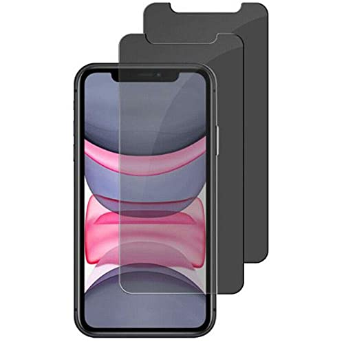 3 Stück Datenschutz anti-spy Gehärtetes Glas Bildschirmschutz, for iPhone 12 11/Pro/Pro Max-For iPhone 12 von MIBQM