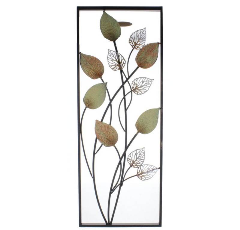 MICA Wandbild Blätterast - ca. 35 x 2,5 x 91 cm Wandhalterung von MICA
