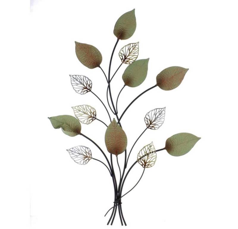 MICA Wanddeko Blätterast - ca. 57 x 1 x 80,5 cm Wandhalterung von MICA