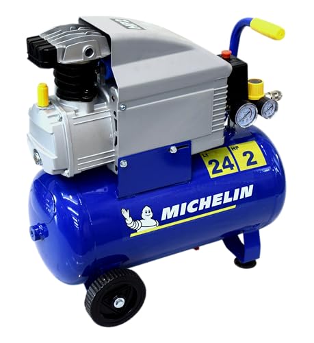 MICHELIN Luftkompressor MB24-24 Liter Tank - 1,5 kW Motor - Maximaler Druck 8 bar - Ansaugleistung 170 l/min - 10,2 m³/h MICHELIN Luftkompressor MB24-24 Liter Tank - 1,5 kW Motor - Maximaler Druck 8 bar - Ansaugleistung 170 l/min - 10,2 m³/h von MICHELIN