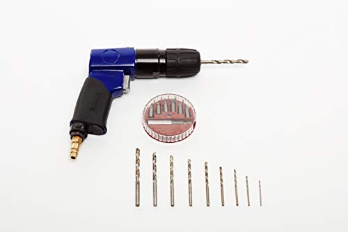 MICHELIN Pneumatischer Bohrersatz - 10 Bohrer-Bits - 6 Schraubendreher-Bits - Selbstspannendes Spannfutter - Ölflasche - Luftverbrauch : 170 l/min - Betriebsdruck : 6 bar MICHELIN Pneumatischer Bohrersatz - 10 Bohrer-Bits - 6 Schraubendreher-Bits - Selbstspannendes Spannfutter - Ölflasche - Luftverbrauch : 170 l/min - Betriebsdruck : 6 bar von MICHELIN