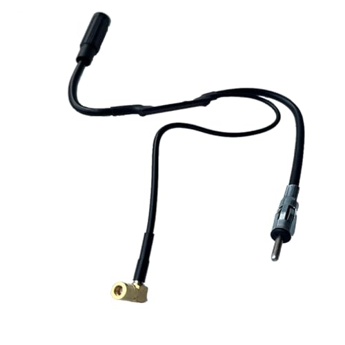 MICMXMO DAB+ Antenne Splitter SMB Adapter DIN Stecker für Auto DAB Radio Autoradio Antennensplitterkabel Kompatibel für Sony Kenwood JVC Alpine Pioneer von MICMXMO