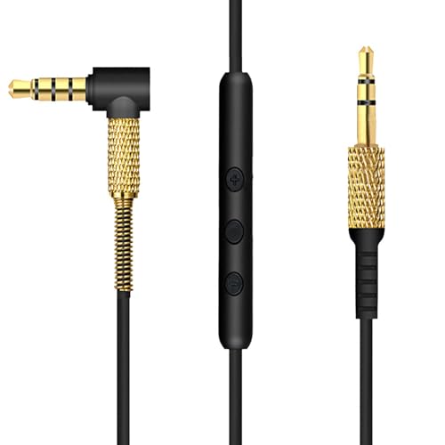 MICMXMO Ersatz Audio Kabel kompatibel mit Marshall Major 1 Major 2 Major 3 Monitor Kopfhörer,3,5mm Stecker Volumen Steuerung Kabel mit Mikrofon Lautstärkeregler für Smartphone,1,25 m,Schwarz MICMXMO Ersatz Audio Kabel kompatibel mit Marshall Major 1 Major 2 Major 3 Monitor Kopfhörer,3,5mm Stecker Volumen Steuerung Kabel mit Mikrofon Lautstärkeregler für Smartphone,1,25 m,Schwarz von MICMXMO