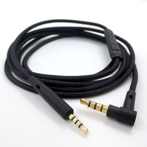 MICMXMO Ersatz Audiokabel Klinkenkabel kompatibel mit Bose QuietComfort QC45 QC35 QC25 700, AKG Y55 Y50 Y45BT,JBL E45BT Kopfhörer, Volumen Steuerung Kabel mit 2,5mm auf 3,5mm Kopfhörer 1,5 m MICMXMO Ersatz Audiokabel Klinkenkabel kompatibel mit Bose QuietComfort QC45 QC35 QC25 700, AKG Y55 Y50 Y45BT,JBL E45BT Kopfhörer, Volumen Steuerung Kabel mit 2,5mm auf 3,5mm Kopfhörer 1,5 m von MICMXMO