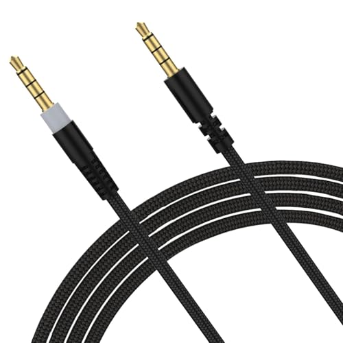 MICMXMO Ersatz-Audiokabel kompatibel mit Kingston HyperX Cloud Alpha Mix Flight Gaming Kopfhörer, Audiokabel Ersatz für Logitech G933 G633 G533 G433 Headset Stumm Funktion Fernbedienungs Cable, 1.5 m MICMXMO Ersatz-Audiokabel kompatibel mit Kingston HyperX Cloud Alpha Mix Flight Gaming Kopfhörer, Audiokabel Ersatz für Logitech G933 G633 G533 G433 Headset Stumm Funktion Fernbedienungs Cable, 1.5 m von MICMXMO