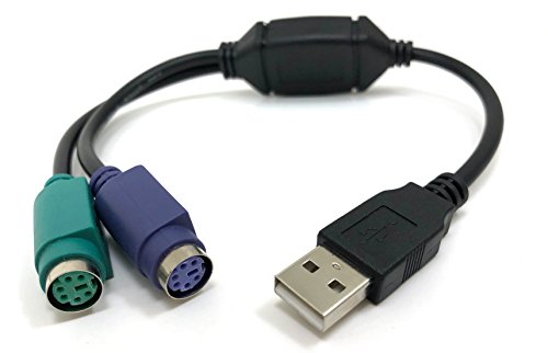MICRO CONNECTORS, Inc. Active USB to Dual PS/2 Adapter (G08-213) von MICRO CONNECTORS