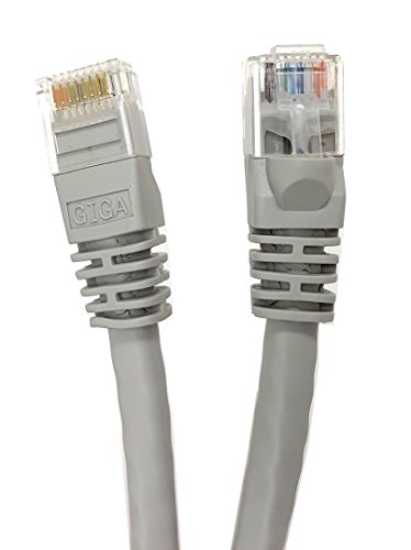 MICRO CONNECTORS, Inc. E08-003 Netzwerk-Patchkabel (Cat-6, UTP, Knickschutz, RJ45, 91 cm) Grau von MICRO CONNECTORS