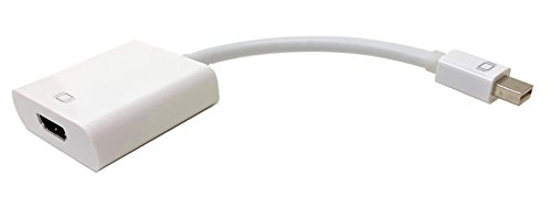 MICRO CONNECTORS, Incl. 9 Zoll Mini DisplayPort auf HDMI Dongle (M05-199) von MICRO CONNECTORS