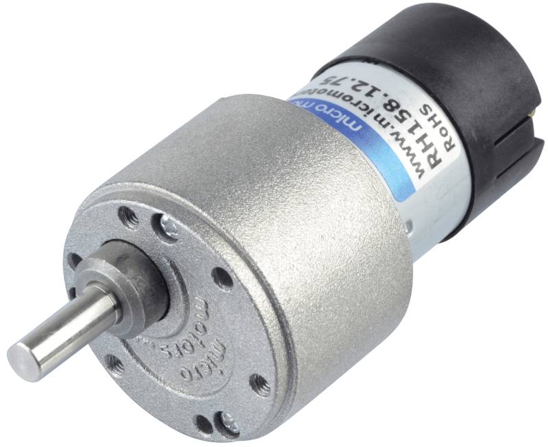 GM39,6 75 12V - Getriebemotor 39,6 mm, 75:1, 12 V DC von MICRO MOTORS