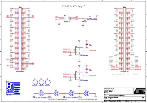 Microchip Technology ATSTK600-ATTINY10 SMD 1St. von MICROCHIP TECHNOLOGY