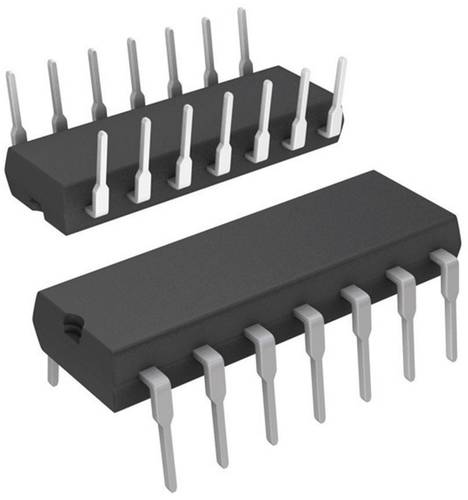 Microchip Technology MCP3004-I/P Datenerfassungs-IC - Analog-Digital-Wandler (ADC) Extern PDIP-14 von MICROCHIP TECHNOLOGY