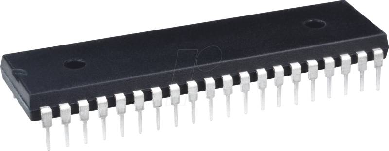 AT 89C55 PDIP - 8-Bit-MCS-8051-Mikrocontroller, 20 KB, 24 MHz, PDIP-40 von MICROCHIP